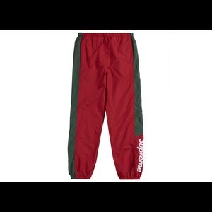 supreme side logo track pants
